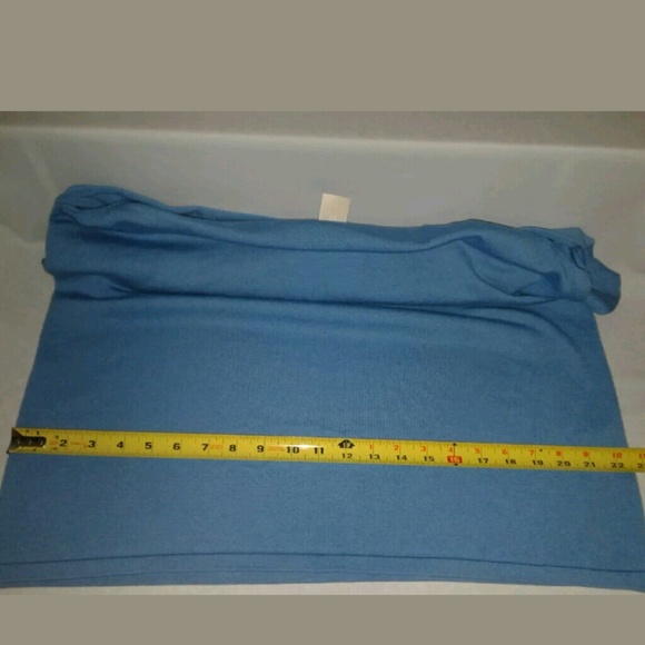 Chico's Women's Blue Long Sleeve Pullover Top - Picture 7 of 8